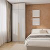 Guarda-roupa Modulado 2 Peças 4 Portas Jade Cabecasa Madeiramadeira Cinza Urbano