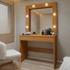 Penteadeira Camarim 100% MDF 180 X 110,3cm Requinte Naturalle