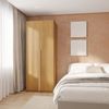 Guarda-roupa Modular 80cm com Portas e Prateleiras Jade CabeCasa MadeiraMadeira Avelã