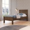 Cama Solteiro Irlanda Cacau