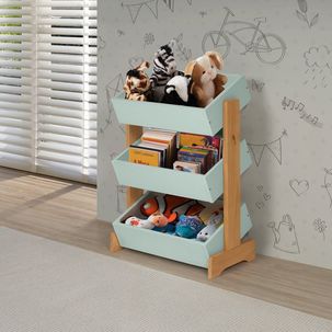 Estante Organizadora 84cm X 54cm Infantil Verde