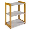 Estante para Livros 75cm X 54cm Infantil Cinza