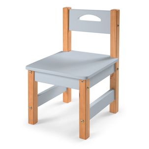 Cadeira Infantil 58cm X 30cm X 30cm Pumba Azul BB/Amêndoa