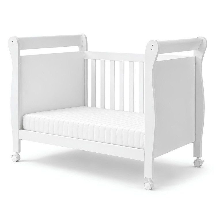 Berço Mini Cama em MDF Slim Tigus Baby
