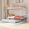 Conjunto Treliche em Aço Infantil /juvenil Teko Casatema Branco Fosco /Álamo
