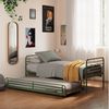 Conjunto Bicama em Aço Infantil / Juvenil Teko Casatema Verde /Álamo
