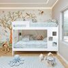 Beliche 100% MDF com Prateleira Vegas Branco