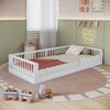 Cama Infantil Montessoriana Solteiro em Mdp Branco