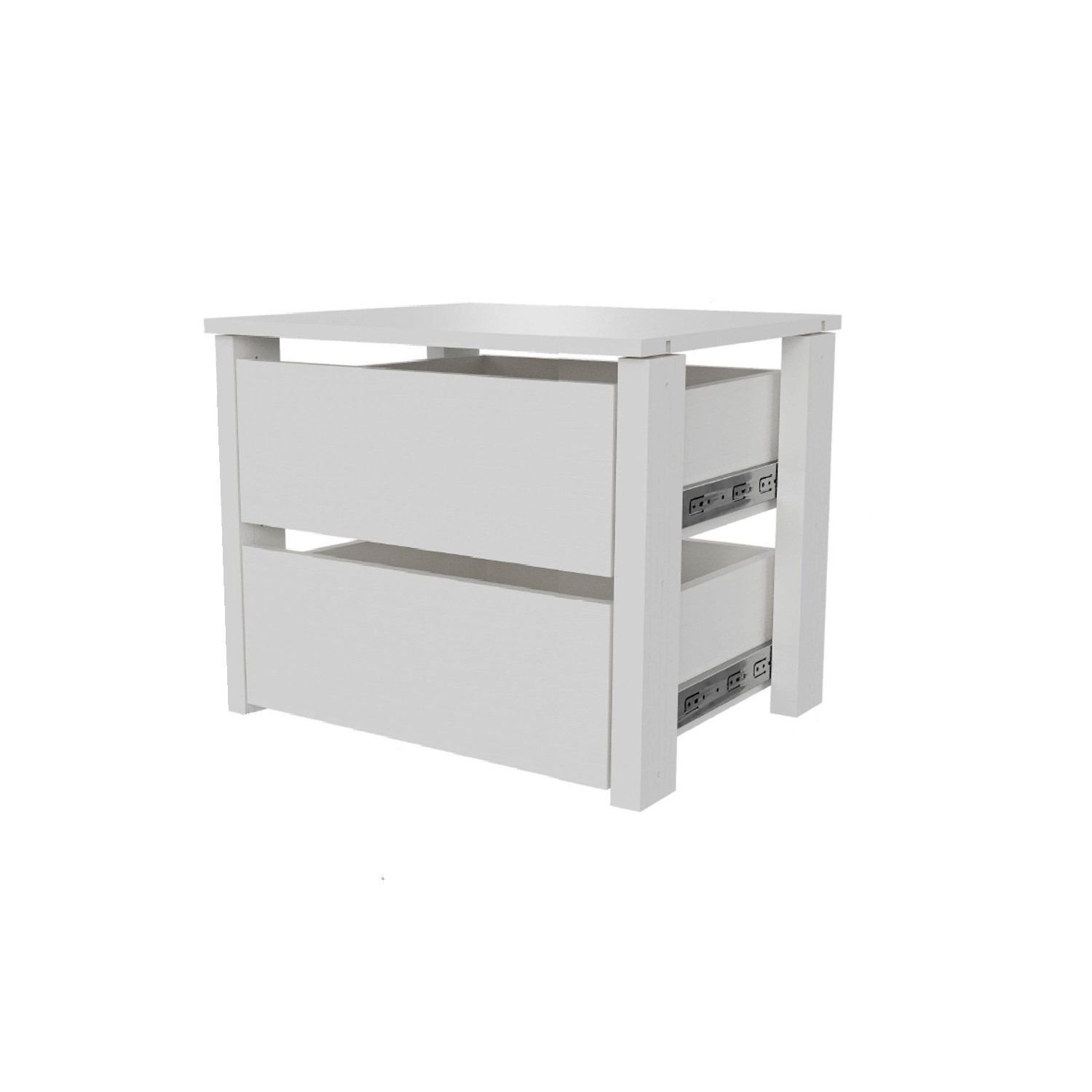 Kit Gaveteiro 42cm Hera CabeCasa MadeiraOriginals Branco