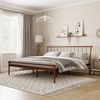Cama King em Aço Begônia CabeCasa MadeiraOriginals Cobre