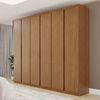 Guarda-Roupa Modulado 3 Peças 6 Portas Arani CabeCasa MadeiraOriginals Marrom/Cinamomo Cinamomo