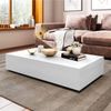 Mesa de Centro Retangular Branco