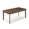 Mesa em Madeira Maciça Retangular 220cm Primavera Stain Castanho