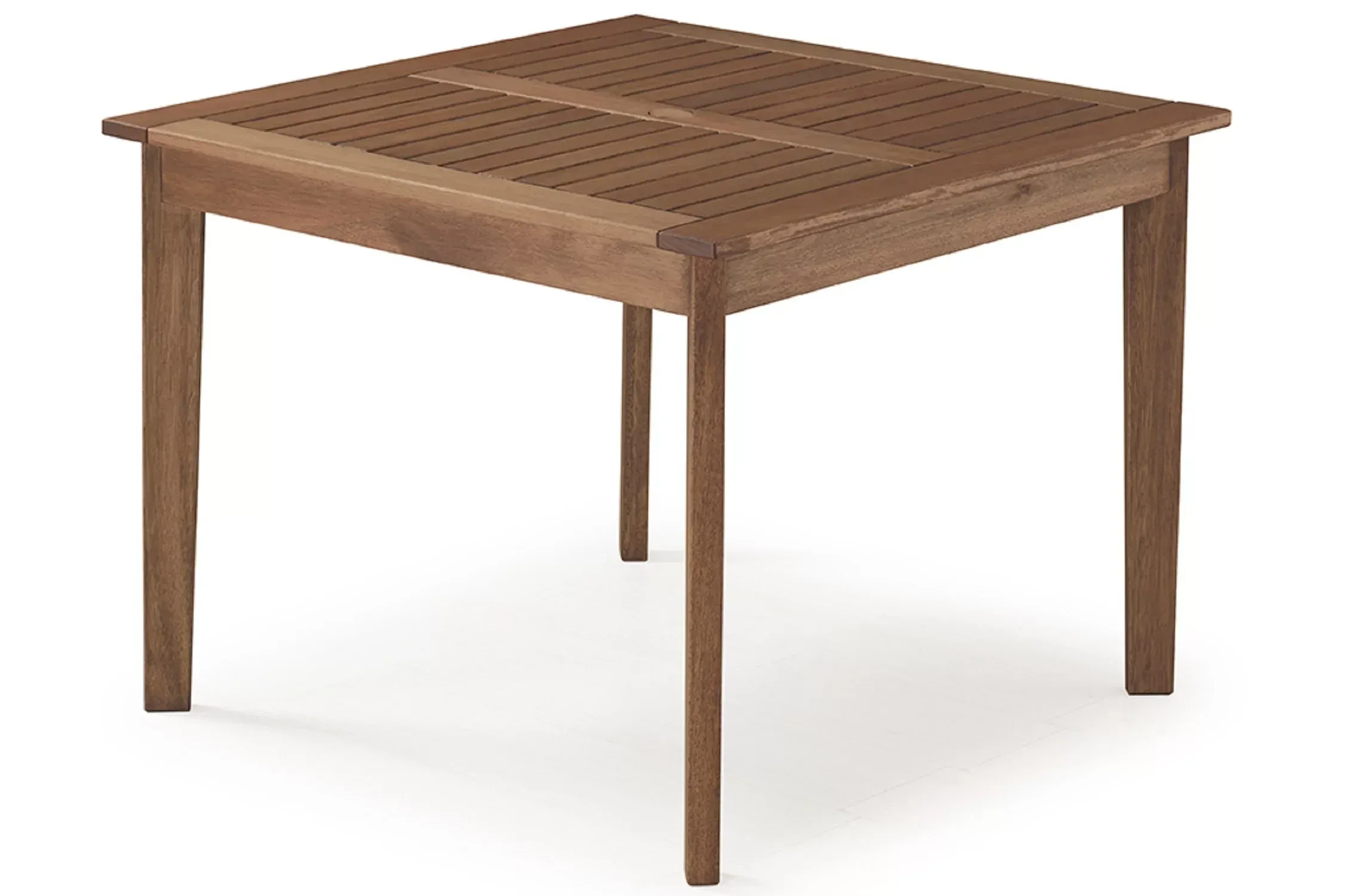 Mesa Quadrada 900 Primavera Casa e Jardim Móveis Stain Castanho