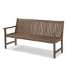 Banco Madeira Maciça 3 Lugares com Encosto 153cm Primavera Stain Castanho