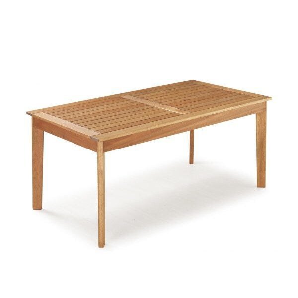 Mesa Retangular em Madeira Maciça Primavera 220cm Bege Stain Jatobá