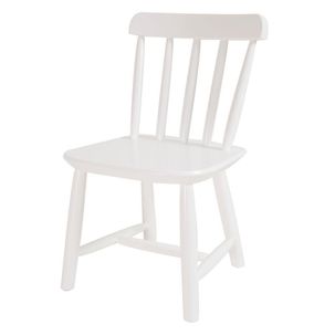 Cadeira Infantil em Madeira Maciça Branco