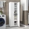 Armário Multiuso 2 Portas 8 Prateleiras Limeira Branco