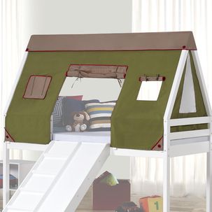 Tenda Cabana Verde - Artesanal - Para Telhado VI Casatema