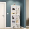 Estante para Livros com 10 Nichos 185cmx74cm Caracol Branco