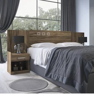 Cabeceira Casal 2 Mesas de Apoio Havana Plus Santos Andira Demolição