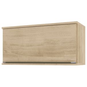 Armário Aéreo para Cozinha Áustria com 1 Porta Basculante - Nogueira