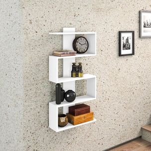 Nicho Decorativo 5 Prateleiras Branco