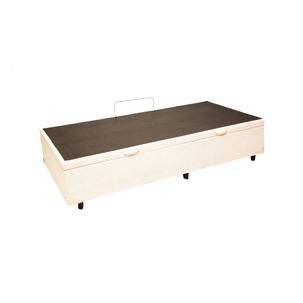 Box Baú Solteiro 88x188x43 Linhão - Palha