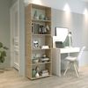 Estante Livreiro Multiuso 5 Prateleiras drd Móveis Amadeirado Montana Perfect Wood