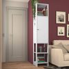 Estante 1 Porta 3 Nichos Yes Branco