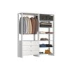 Estante Closet Yes 160cm com 3 Gavetas e 6 Nichos  - Branco