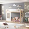Beliche Montessoriana Garden com Janelinhas Casatema Natural/Branco