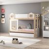 Treliche Infantil Garden com Proteção Total Casatema Natural/Branco