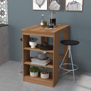 Mesa Bancada 2 Lugares com Nichos Linha B's Montana