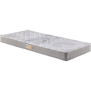 Colchão Solteiro  D33 Ecoline Bordado 88x188x14cm Cinza