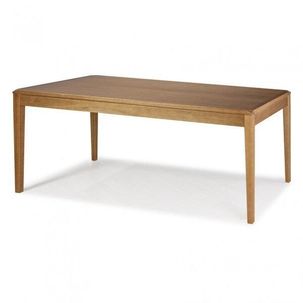 Mesa de Madeira Tampo MDF 160cm Angra Verniz Mel