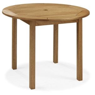 Mesa Redonda Madeira Maciça 120cm Export Stain Jatobá Casa e Jardim Móveis Jatoba