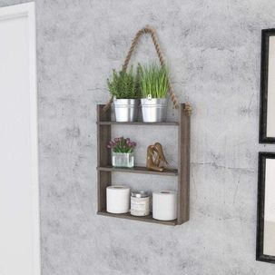 Nicho Decorativo com Corda Am3119 Rústico