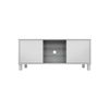 Rack para TV até 40 Polegadas Cristal Branco