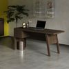 Mesa para Escritório 163cm 2 Gavetas Me4122 Rústico