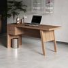 Mesa para Escritório 163cm 2 Gavetas Me4122 Amendoa