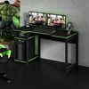 Mesa Gamer Escrivaninha Cyber Preto/Verde