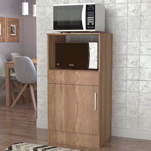 Armário Multiuso para Forno e Micro-Ondas 1 Porta Nova Mobile Montana