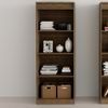 Estante para Livros 60cmx160,5cm 3 Prateleiras ME4150 Nogal
