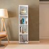 Estante para Livros Modular 4 Nichos 141cmx30cm Marselha Branco