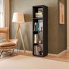 Estante para Livros Modular 4 Nichos 141cmx30cm Marselha Preto