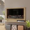 Painel para TV até 48 Polegadas 1 Nicho e 3 Prateleiras Arizona drd Móveis Amadeirado Montana Perfect Wood