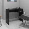 Escrivaninha para Escritório Computador 1 Gaveta Torino DRD Móveis Preto Perfect Touch