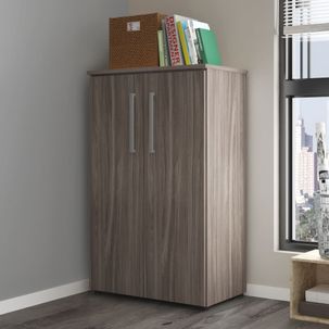 Armário para Escritório Multiuso com 2 Portas - Carvalho