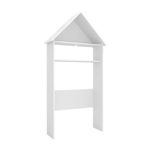 Cabeceira Multifuncional Casinha Milka para Berço-Branco